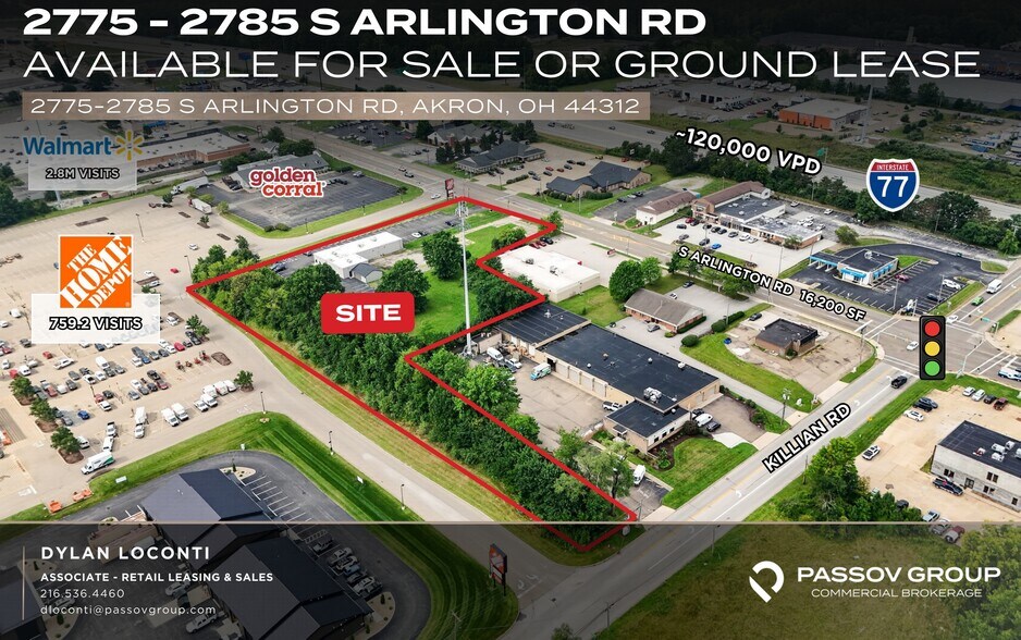 Primary Photo Of 2775-2785 S Arlington Rd, Akron Land For Lease
