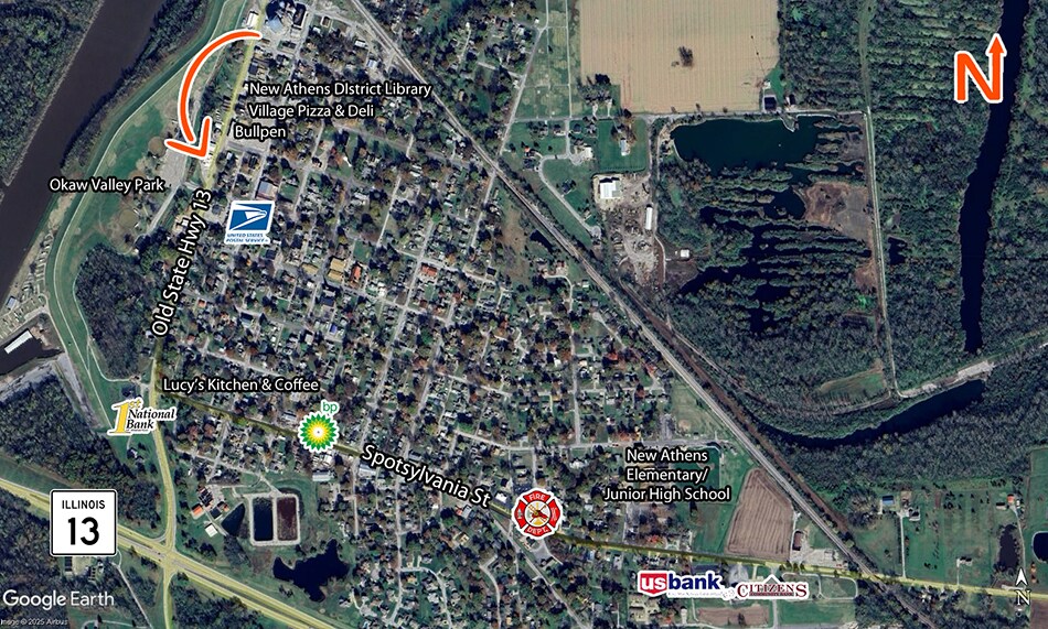 More Photos Of 102 S Van Buren St, New Athens General Retail For Sale