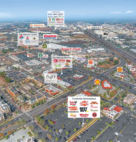 More Photos Of 640 Grand Ave, San Marcos Freestanding For Lease