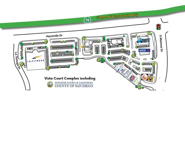 More Photos Of 640 Hacienda Dr, Vista Storefront For Sale