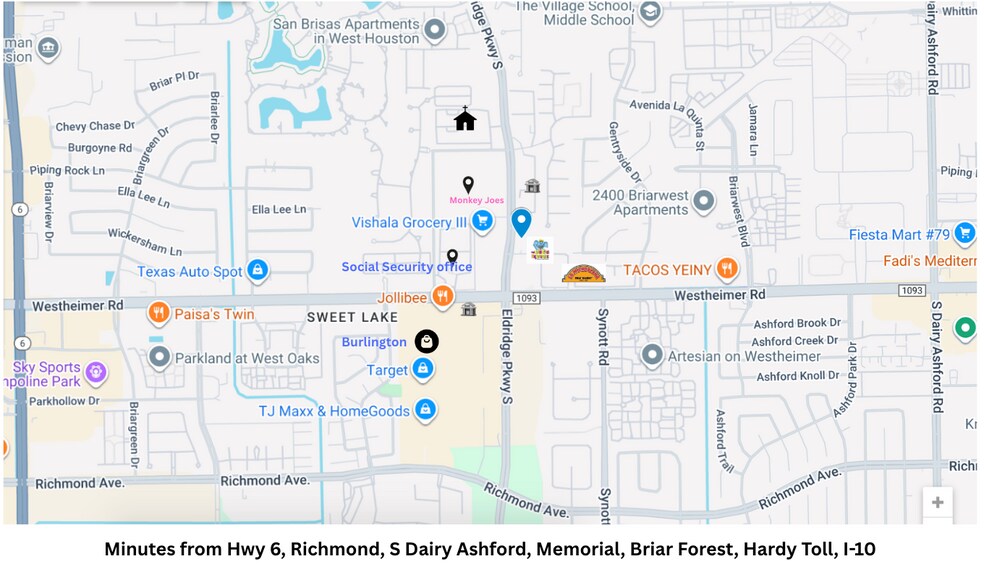 More Photos Of 2411 S Eldridge Pky, Houston Freestanding For Sale