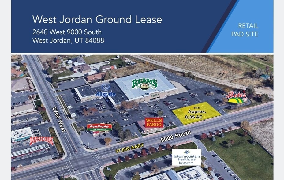 Primary Photo Of 2640 W 9000 S, West Jordan Fast Food For Lease