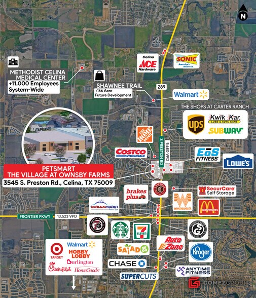 More Photos Of 3545 S Preston Rd, Celina General Retail For Sale
