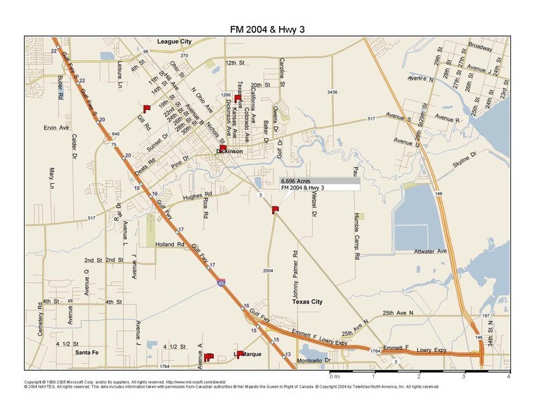 More Photos Of HWY 3 & FM 2004, Texas City Land For Sale