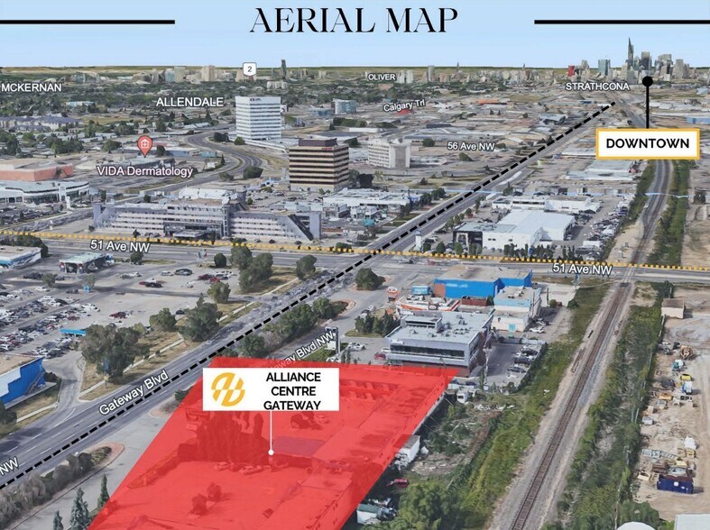 Primary Photo Of 4805 Gateway Blvd NW, Edmonton Storefront Retail Office For Lease