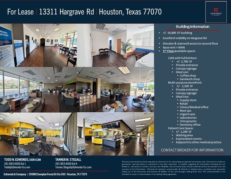 More Photos Of 13311 Hargrave Rd, Houston Storefront Retail Office For Lease