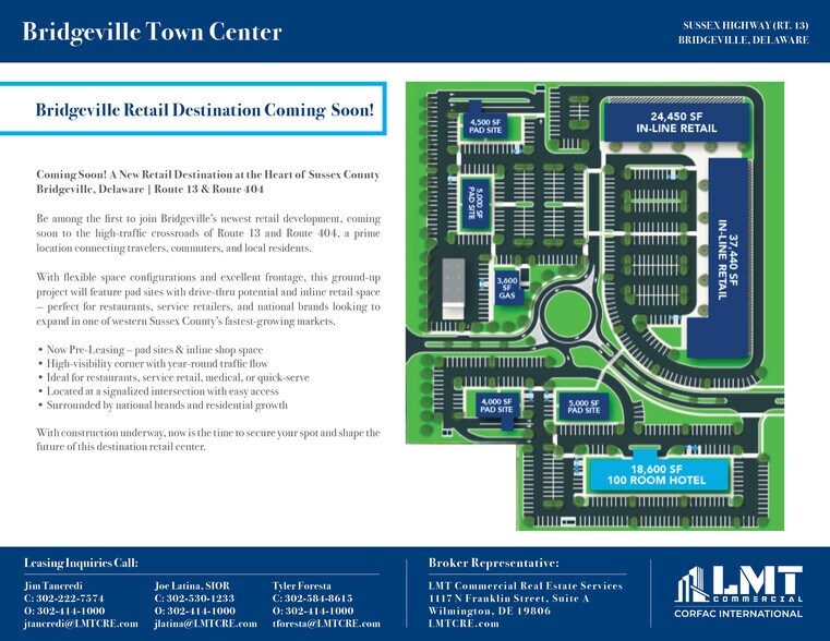 More Photos Of Route 13, Bridgeville General Retail For Lease