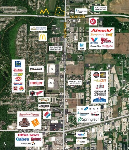 More Photos Of 3900 N Green River Rd, Evansville Land For Sale