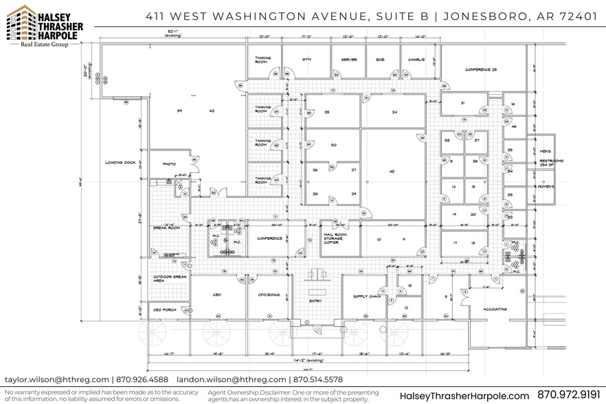 More Photos Of 411 W Washington Ave, Jonesboro Freestanding For Sale