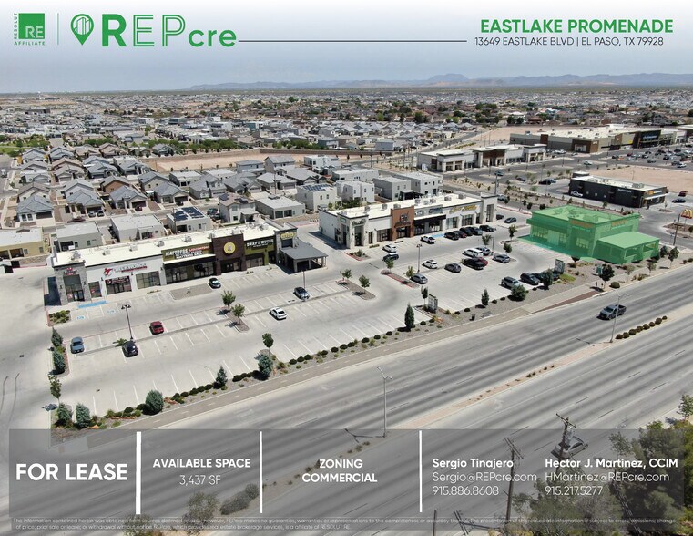 Primary Photo Of 13649 Eastlake Blvd, El Paso Storefront For Lease