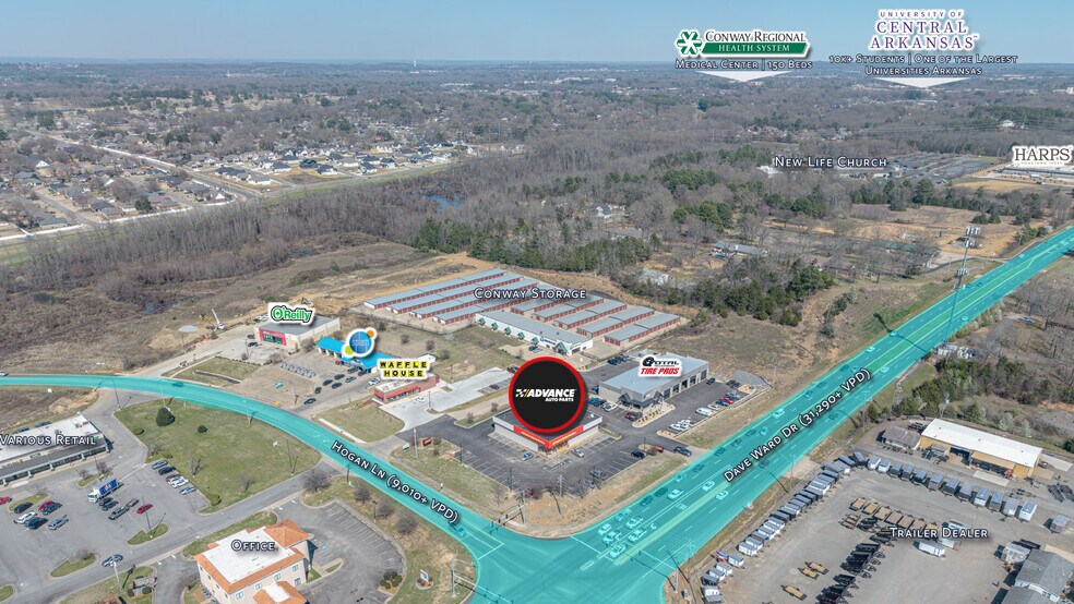 More Photos Of 3680 Dave Ward Dr, Conway Freestanding For Sale