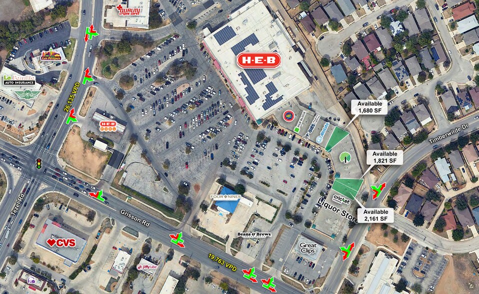 More Photos Of 9179-9255 Grissom Rd, San Antonio Supermarket For Lease