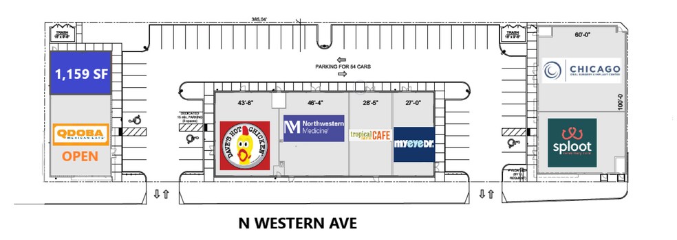 More Photos Of 3649-3651 N Western Ave, Chicago General Retail For Lease