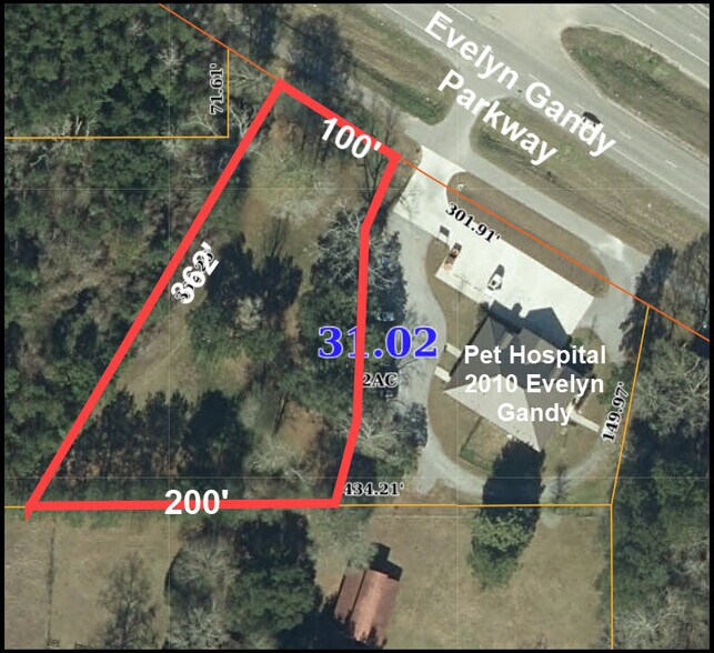 Primary Photo Of 2012 Evelyn Gandy Parkway, Hattiesburg Land For Sale