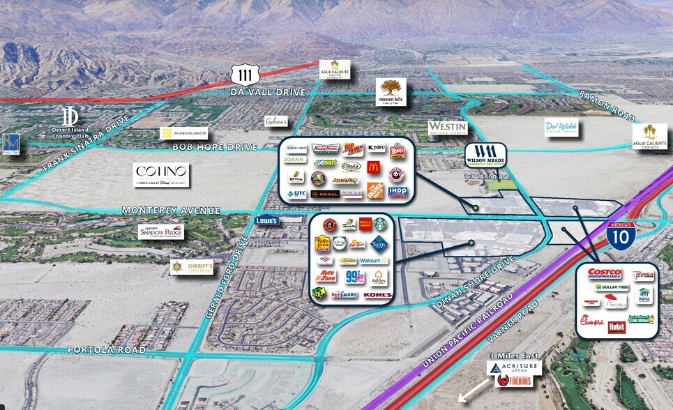 More Photos Of Dinah Shore Dr, Rancho Mirage Land For Sale