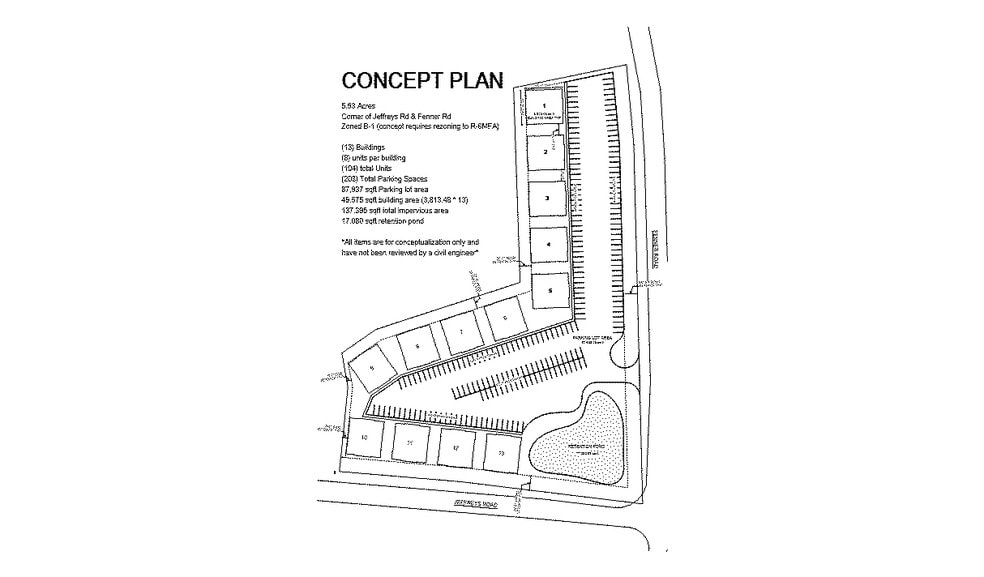 Primary Photo Of Jeffreys Rd & Fenner Rd, Rocky Mount Land For Sale