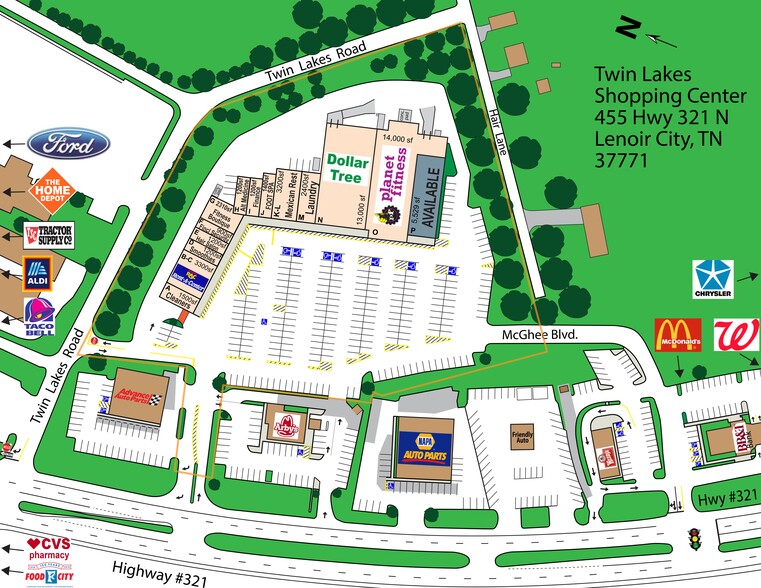 More Photos Of 455 Highway 321 N, Lenoir City Unknown For Lease