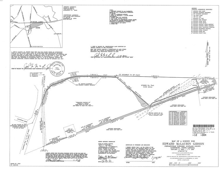 More Photos Of Highway 74 By-Pass Frontage & Visibilty @ 15-501 Caledonia Rd, Laurinburg Land For Lease