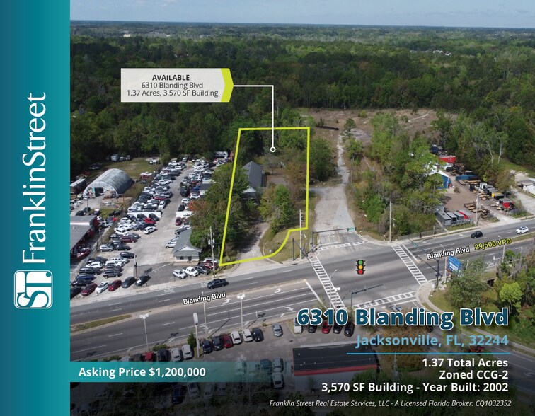 Primary Photo Of 6310 Blanding Blvd, Jacksonville Office For Sale