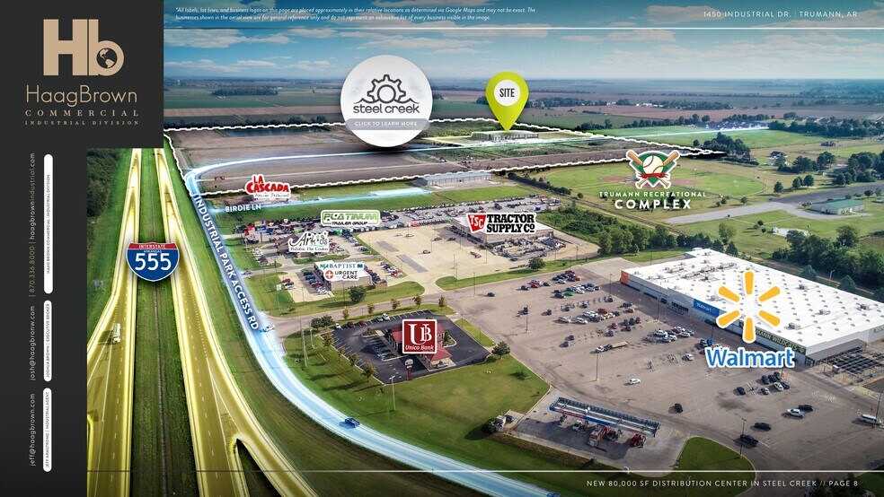 More Photos Of 1450 Industrial Dr, Trumann Distribution For Lease