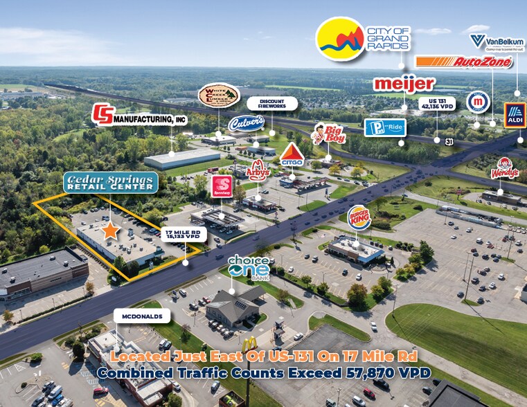 More Photos Of 4116 17 Mile Rd NE, Cedar Springs Storefront For Sale