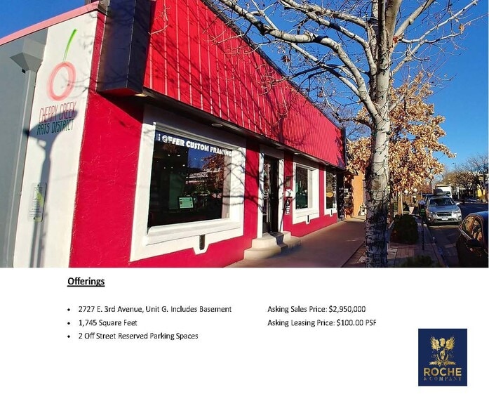 More Photos Of 2727 E 3rd Ave, Denver Storefront Retail Residential For Sale