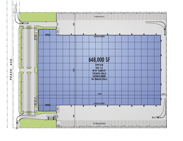 More Photos Of 4723 S Peach Ave, Fresno Industrial For Lease