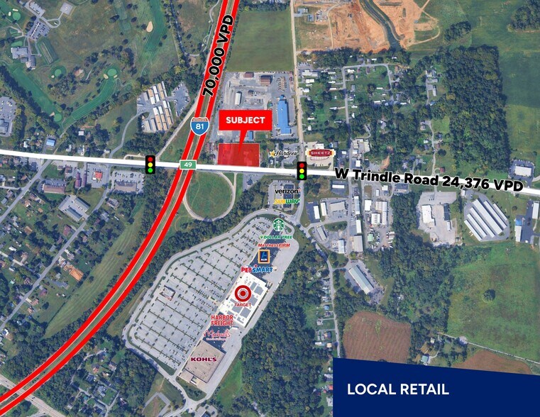 More Photos Of 1832 W Trindle Rd, Carlisle Land For Sale