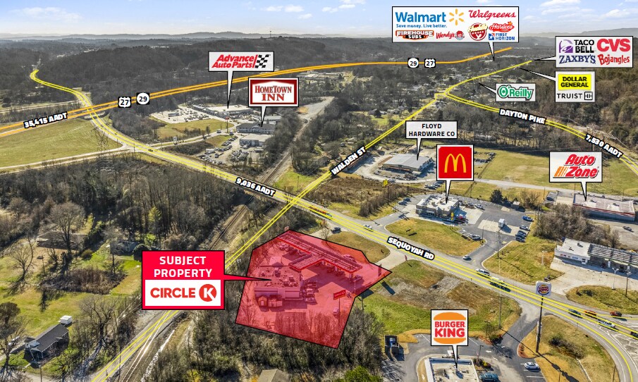 More Photos Of 109 Sequoyah Rd, Soddy Daisy Convenience Store For Sale