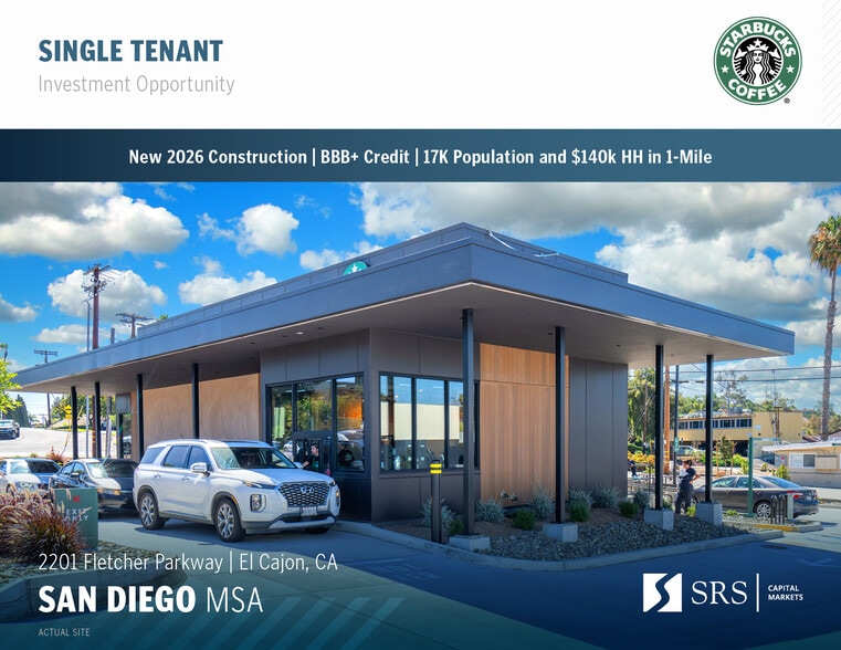 Primary Photo Of 2201 Fletcher Pkwy, El Cajon Freestanding For Sale