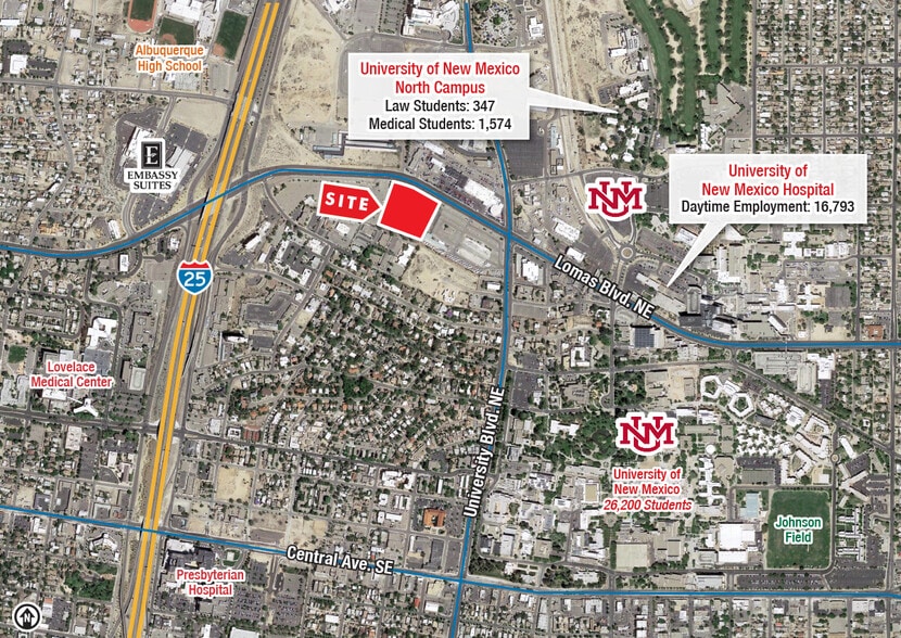 More Photos Of 1300 Lomas Blvd NE, Albuquerque Hotel For Lease