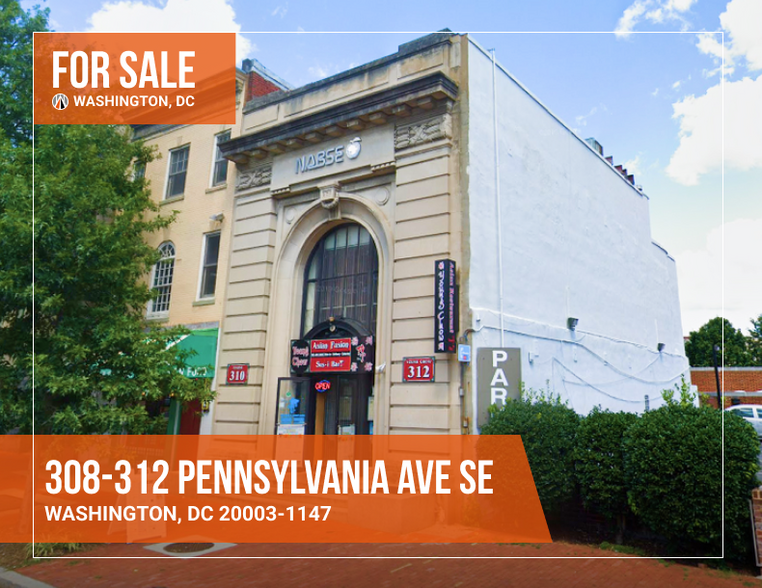 Primary Photo Of 308-312 Pennsylvania Ave SE, Washington Office Residential For Sale