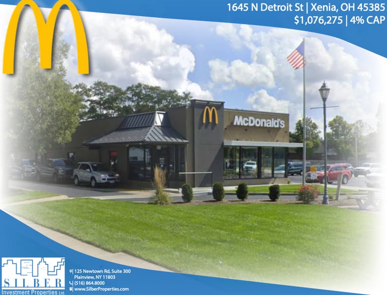 Primary Photo Of 1645 N Detroit St, Xenia Fast Food For Sale