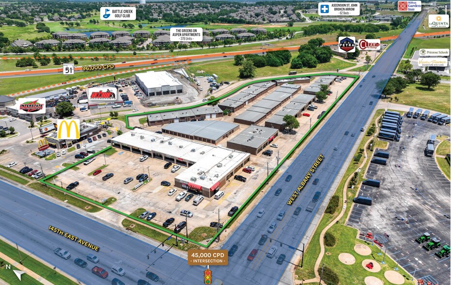 More Photos Of 2405-2437 N Aspen Ave, Broken Arrow Storefront For Lease