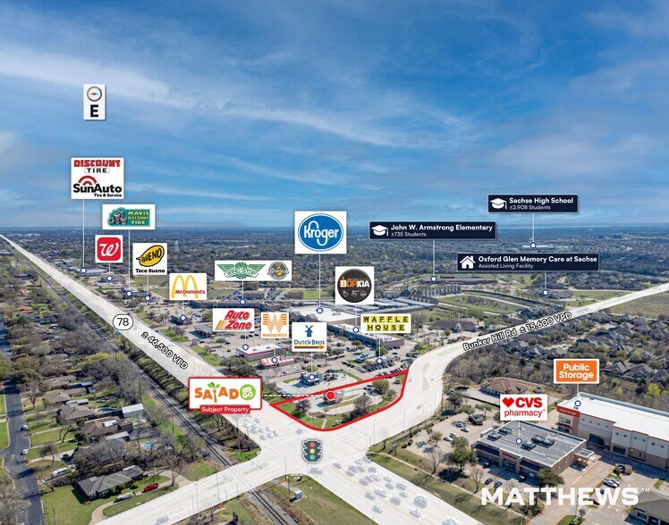 More Photos Of 5010 Highway 78, Sachse General Retail For Sale