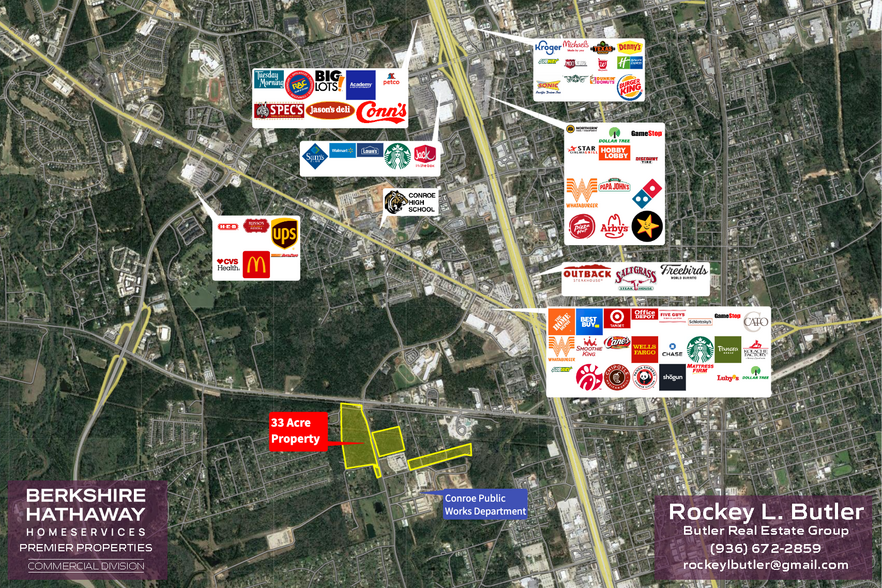 More Photos Of Sgt. Ed Holcomb & FM 2854, Conroe Land For Sale