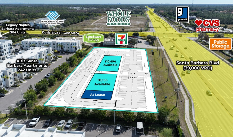 Primary Photo Of 4706 Santa Barbara blvd, Naples General Retail For Lease