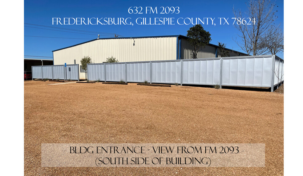 Primary Photo Of 632 Fm 2093, Fredericksburg Warehouse For Lease