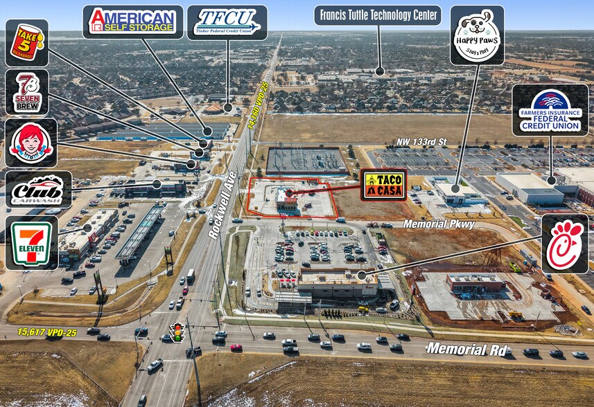 More Photos Of 7100 W Memorial Rd, Oklahoma City Fast Food For Sale