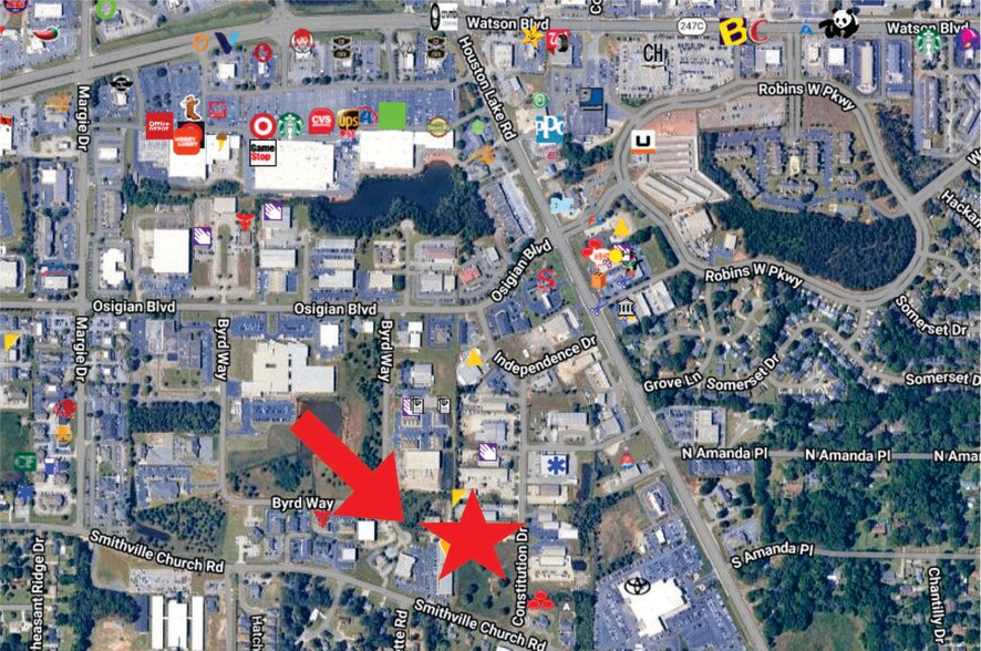 More Photos Of 225 Smithville Church Rd, Warner Robins Storefront For Sale