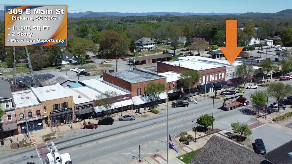 Primary Photo Of 309 E Main St, Pickens Storefront Retail Residential For Sale