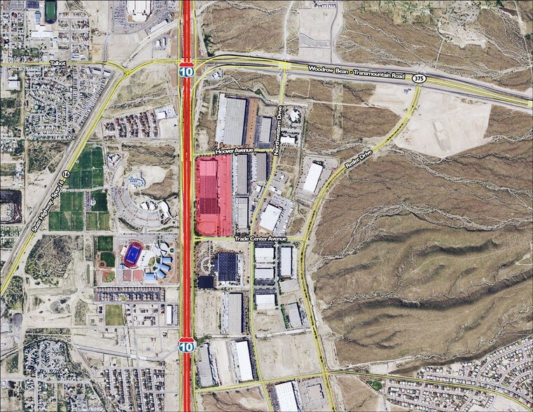 More Photos Of 6750 N Desert Blvd, El Paso Distribution For Lease