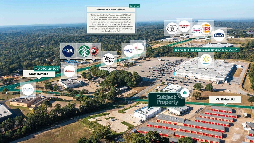 More Photos Of 414 Old Elkhart rd, Palestine General Retail For Sale