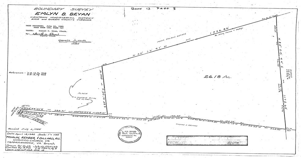 More Photos Of 1242 Minter ln, Walkerton Land For Sale