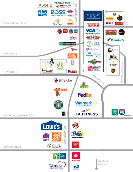 More Photos Of 4412-4678 N University Dr, Lauderhill Unknown For Lease