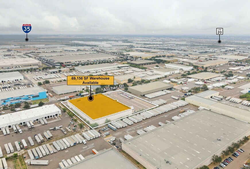 More Photos Of 14610 Archer Dr, Laredo Warehouse For Lease