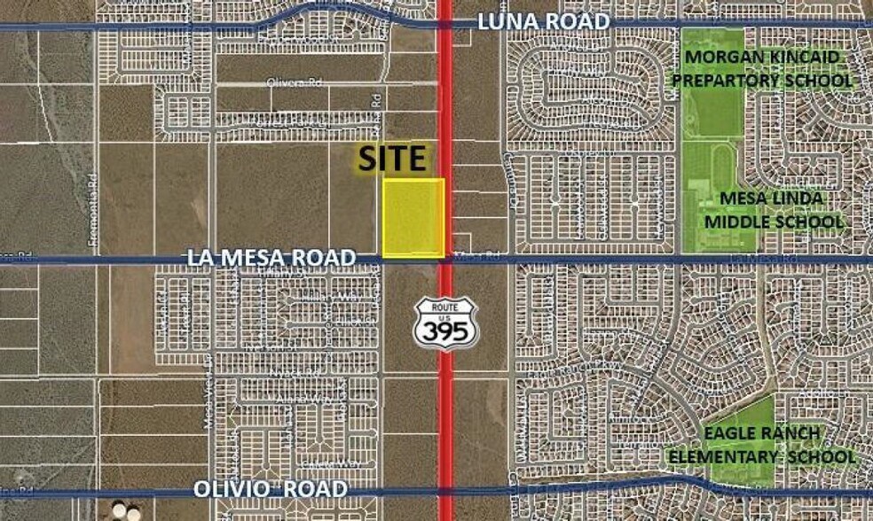 Highway 395 La Mesa Road, Victorville, CA 92392 Land For Sale