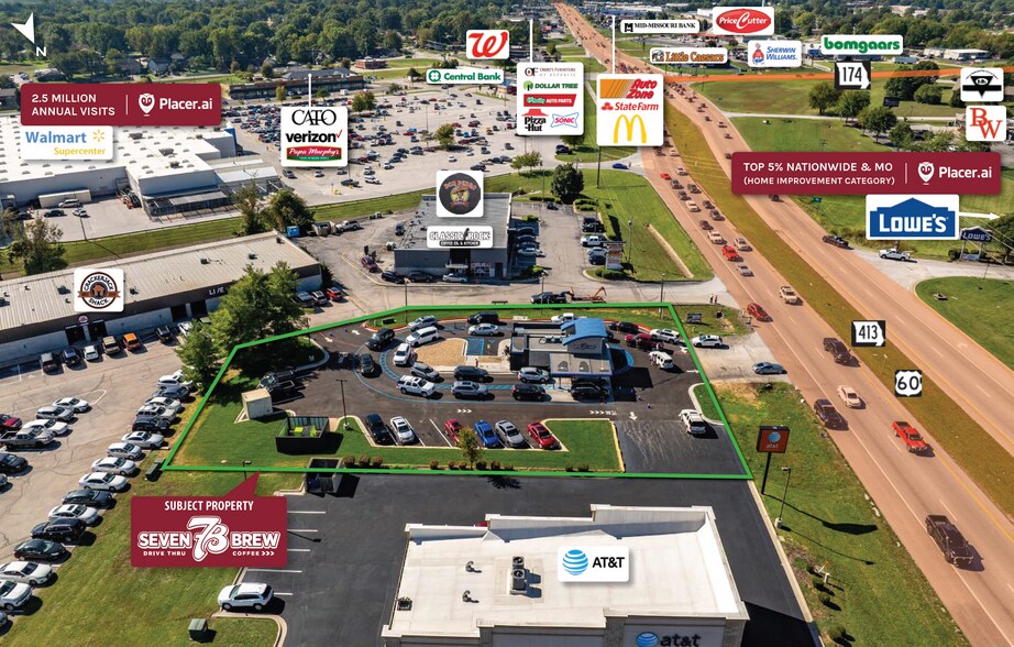 More Photos Of 1234 E US 60 Hwy, Republic General Retail For Sale