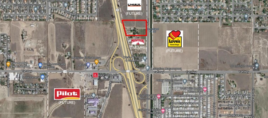 Primary Photo Of Taft Hwy @ H street, Bakersfield Land For Lease