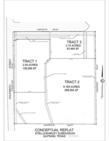 More Photos Of 175 Goldsmith Street, Quitman Land For Sale